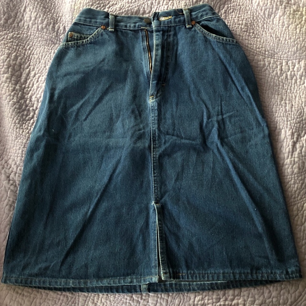 Vintage Lee denim skirt